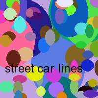 street car lines