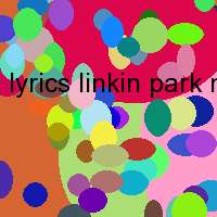 lyrics linkin park numb encore