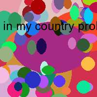 in my country problem