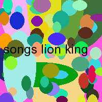 songs lion king