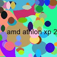 amd athlon xp 2500 3200